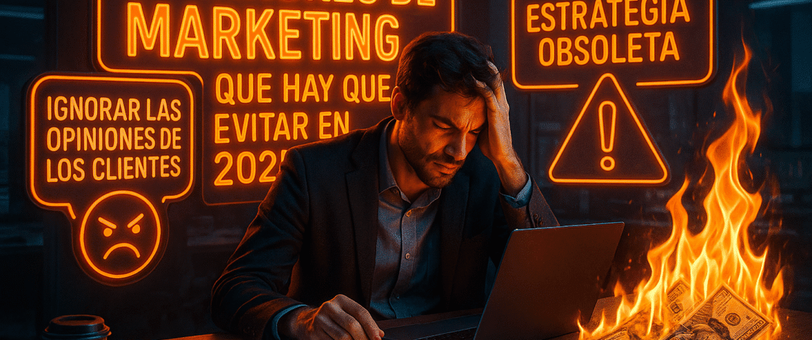 3 Errores de Marketing 2025