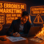 3 Errores de Marketing 2025
